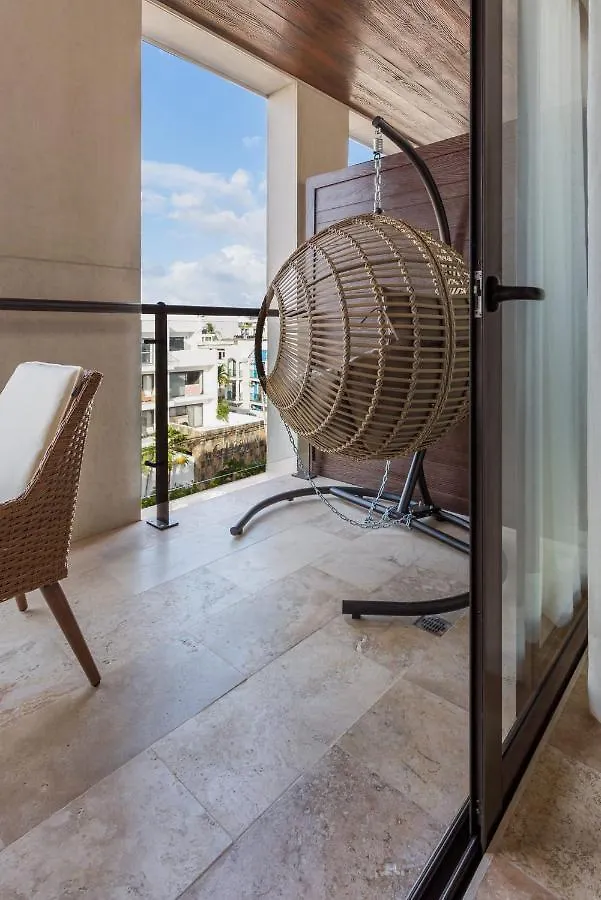 Lägenhet 2Br In Top Location, Condo Ipana Brand New, High Speed Wifi, 3 Rooftop Pools, Gym And Rooftop Bar With Ocean View Playa del Carmen
